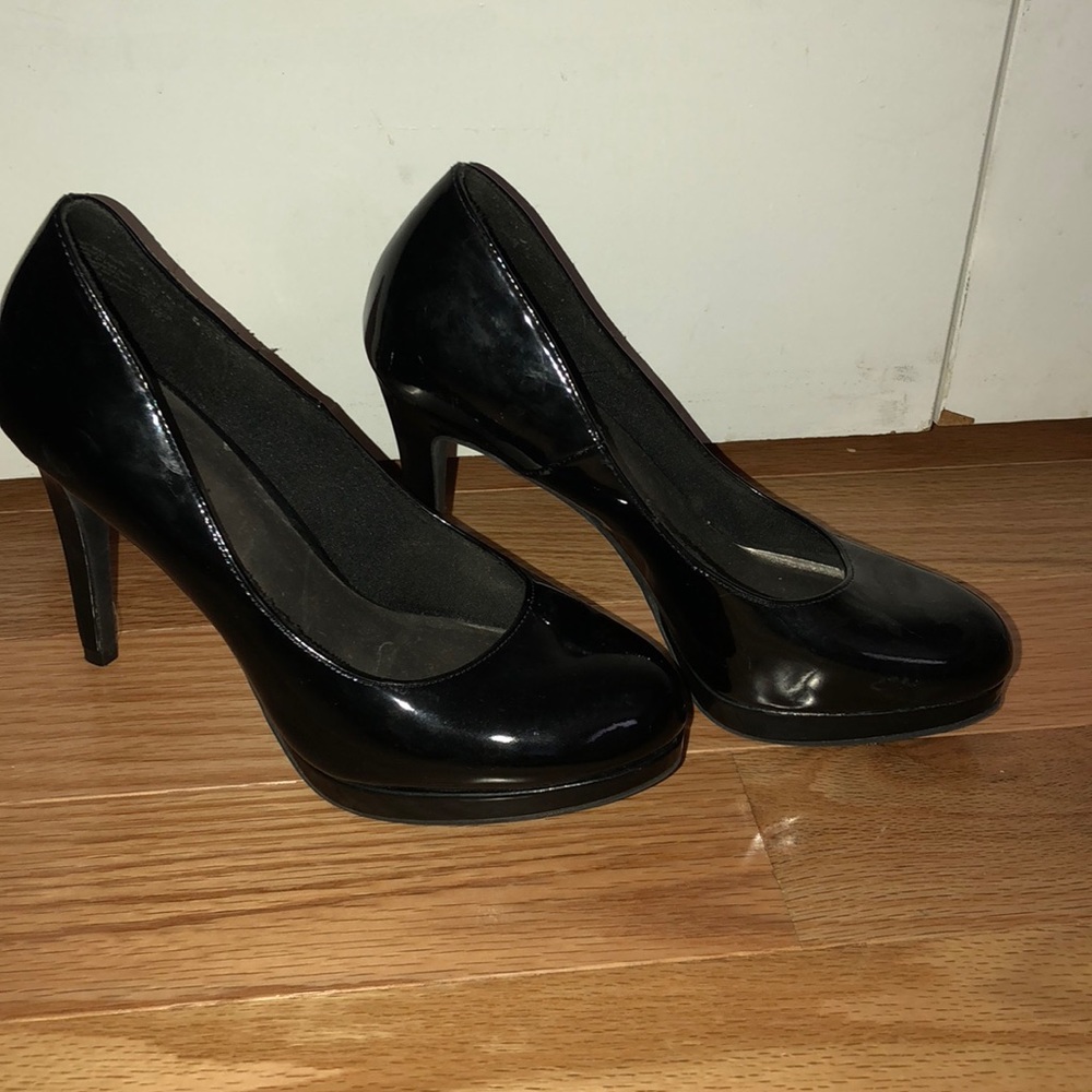 Black high heels